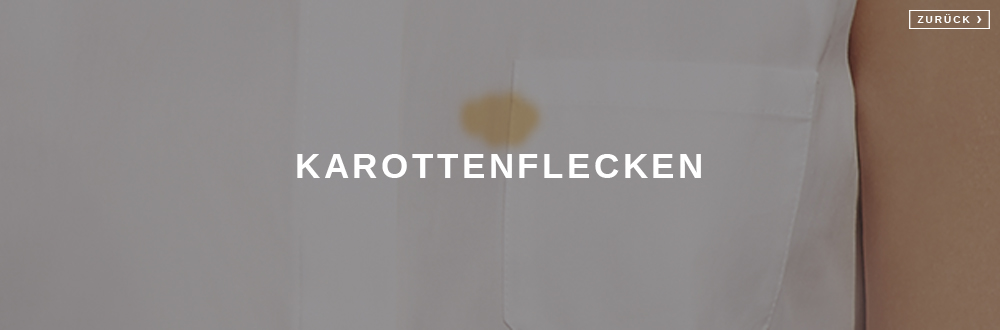 Karottenflecken entfernen